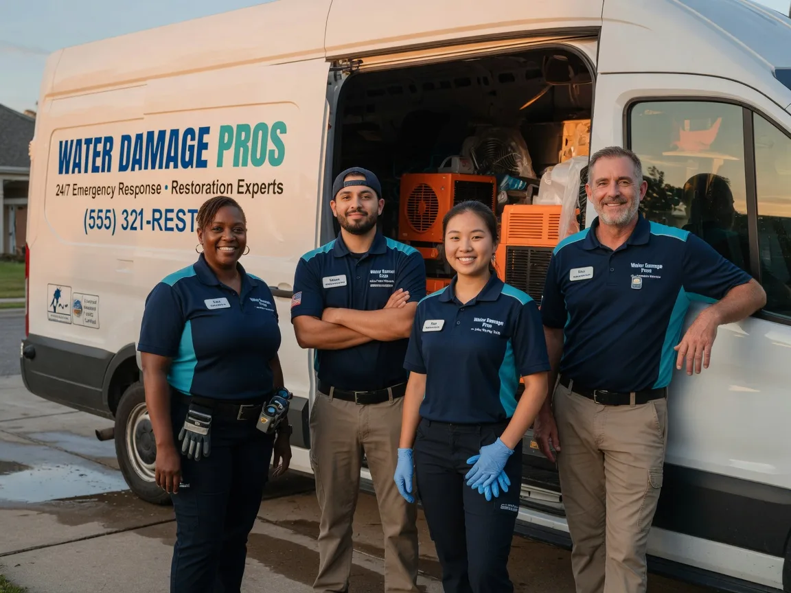 Water Damage Restoration company in Marquez, TX