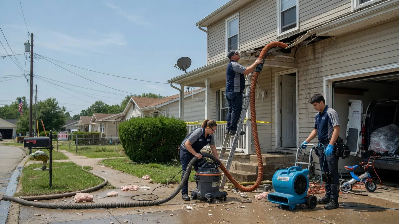 Water Damage Restoration in Marquez, TX near me